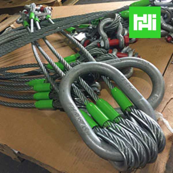 ESLINGAS DE CABLE DE BRIDA